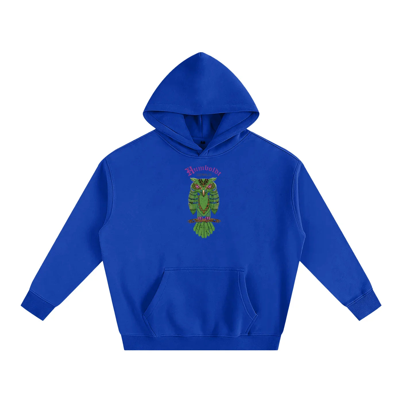 Mystic Forest Owl Oversize Fleeced Pullover Hoodie - CUSTOM ORDER