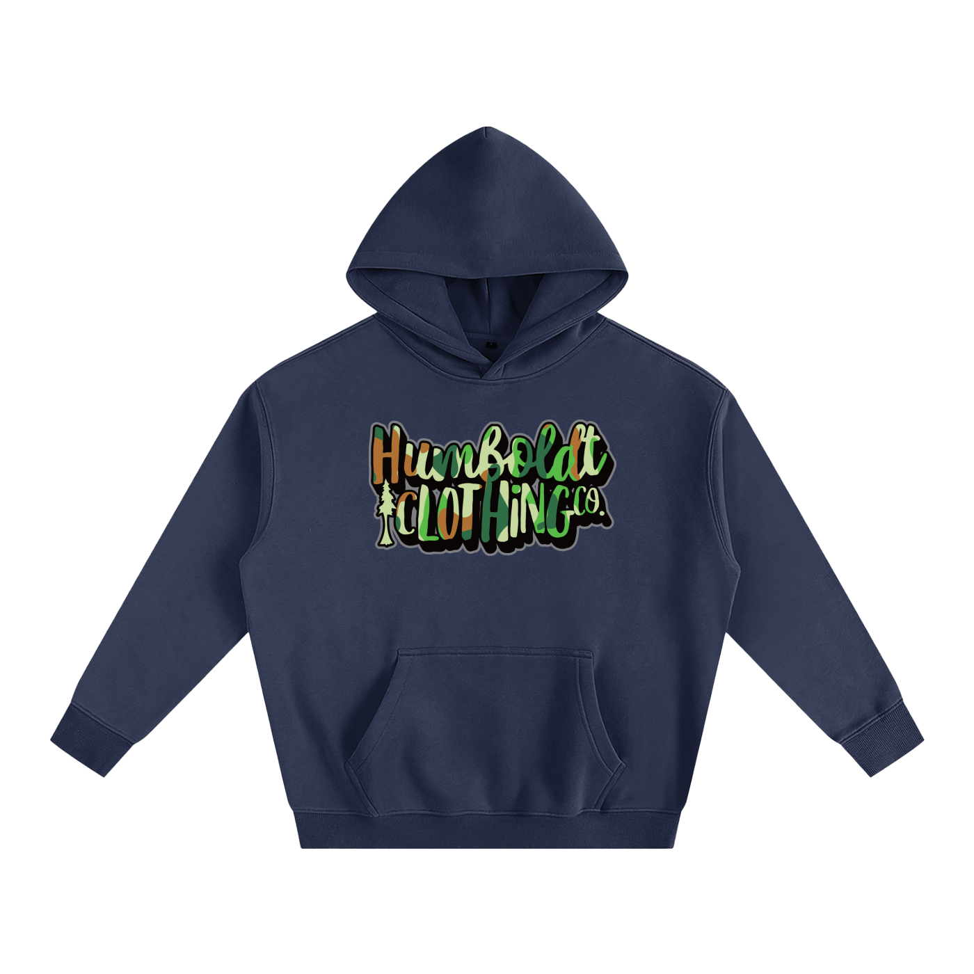 Chromatic Camo Oversize Fleeced Hoodie-CUSTOM ORDER