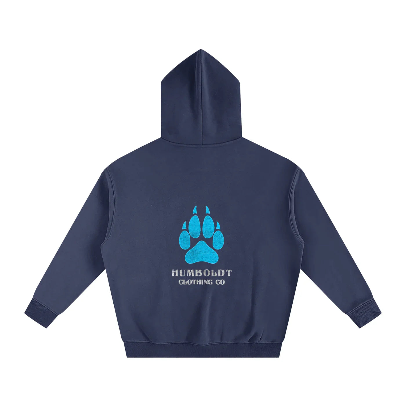 White Wolf Oversized Fleeced Pullover Hoodie - CUSTOM ORDER