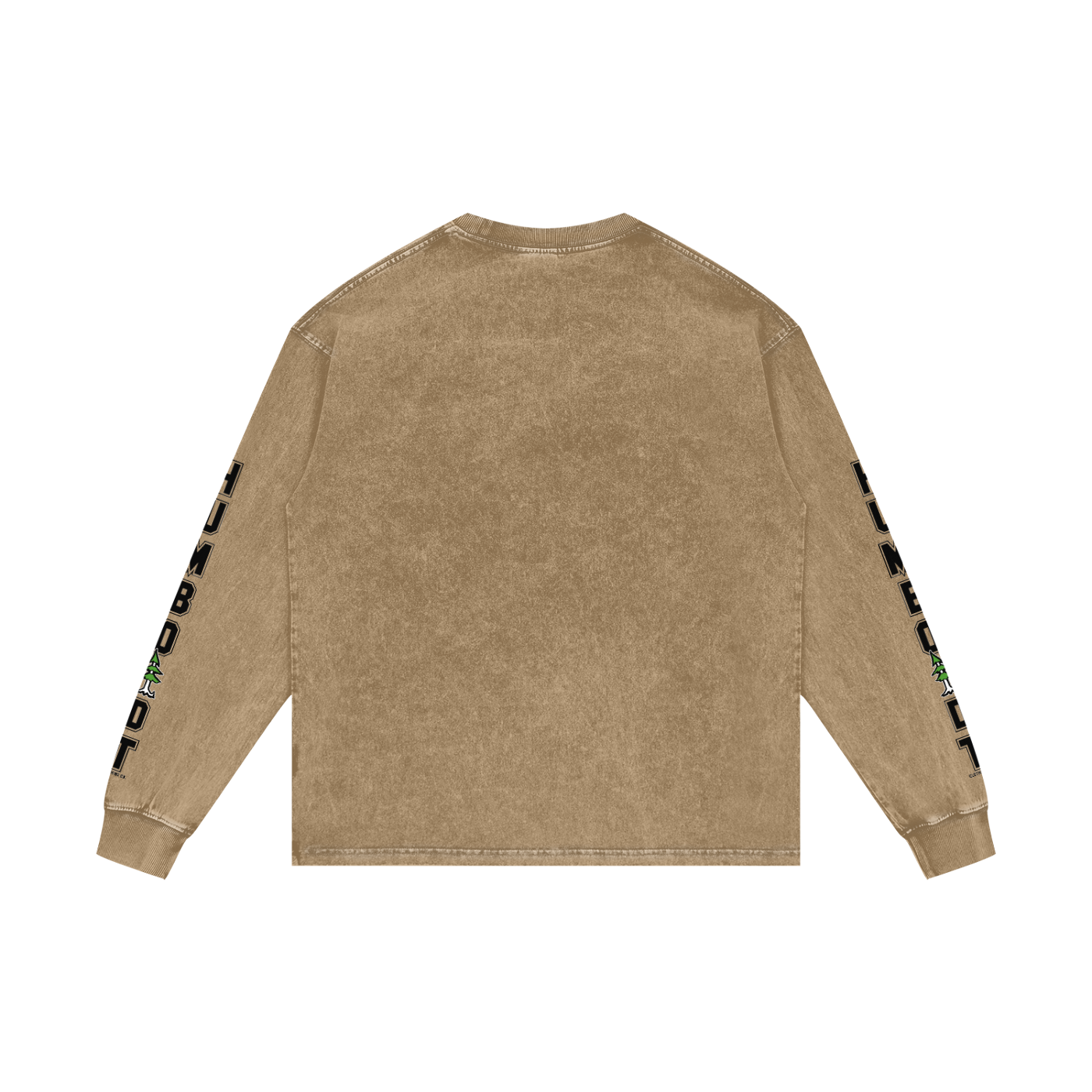 Cali High Life Acid Wash Oversize Long Sleeve TShirt - CUSTOM ORDER