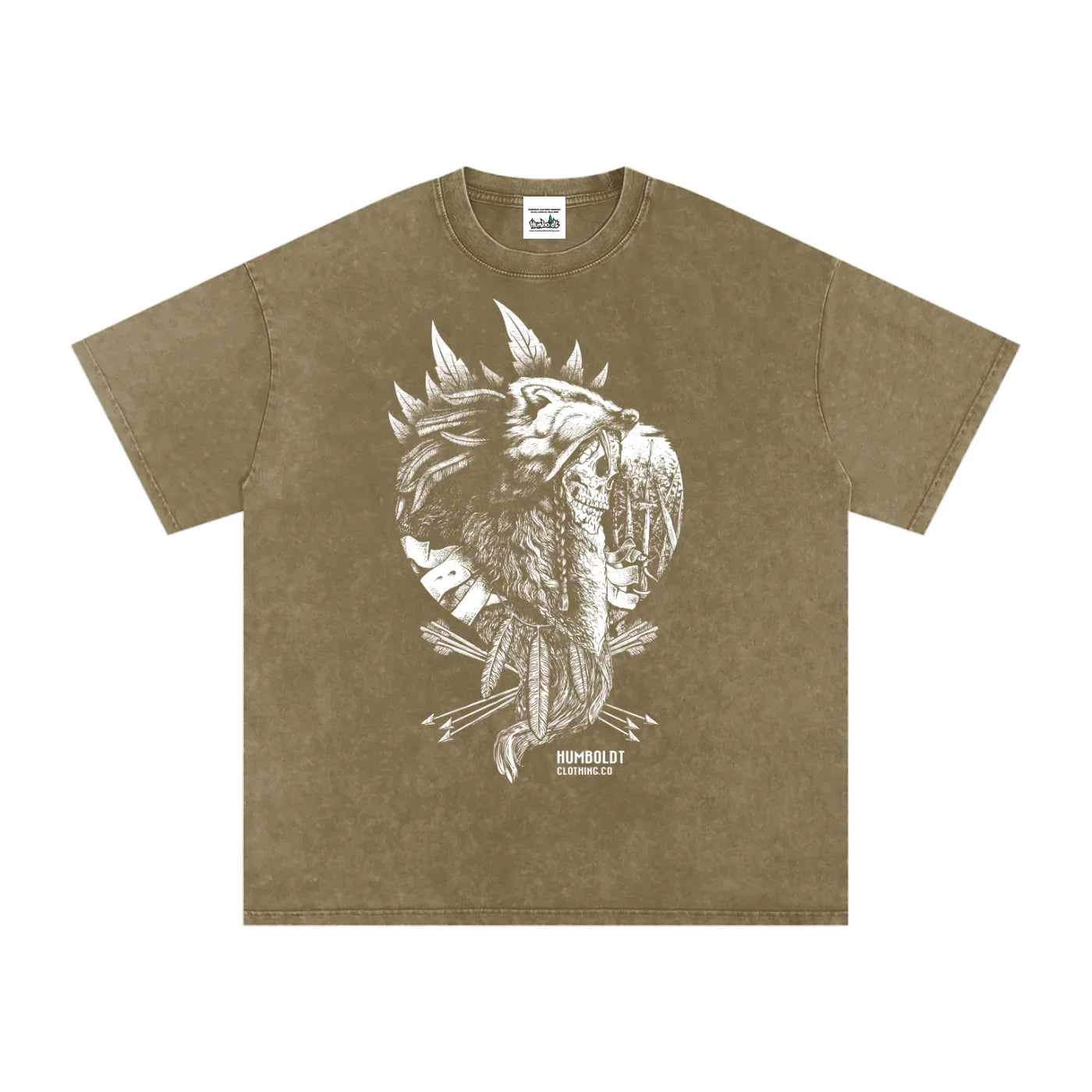 Natural Instinct Snow Washed Oversized Cotton TShirt - CUSTOM orDER