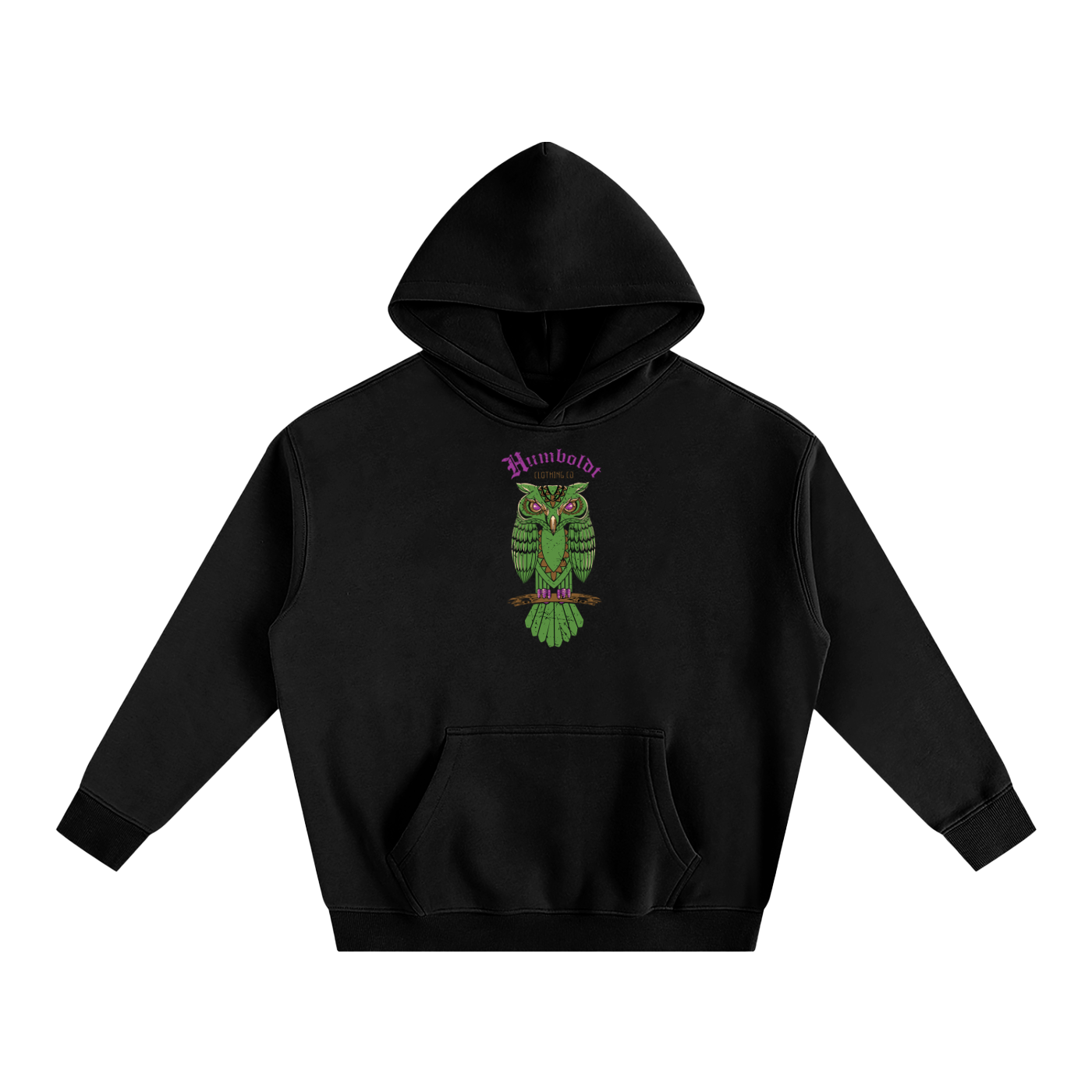 Mystic Forest Owl Pullover Hoodie