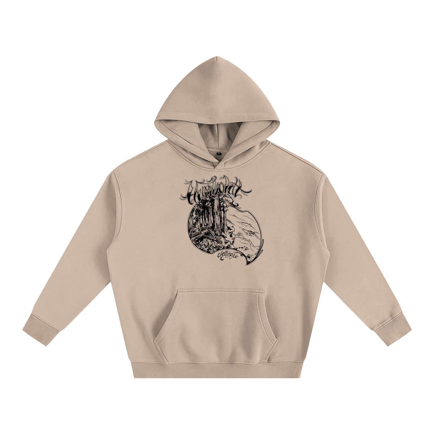 Inked Paradise Oversize Fleeced Hoodie-CUSTOM ORDER