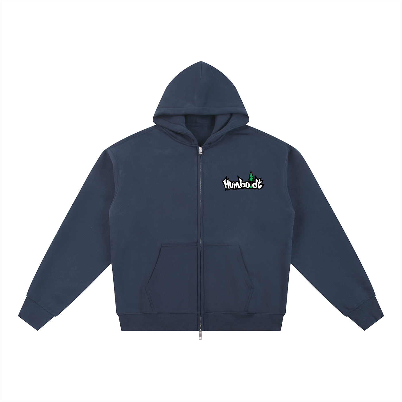 Treelogo Essential Fleece Zip-Through Hoodie-CUSTOM ORDER