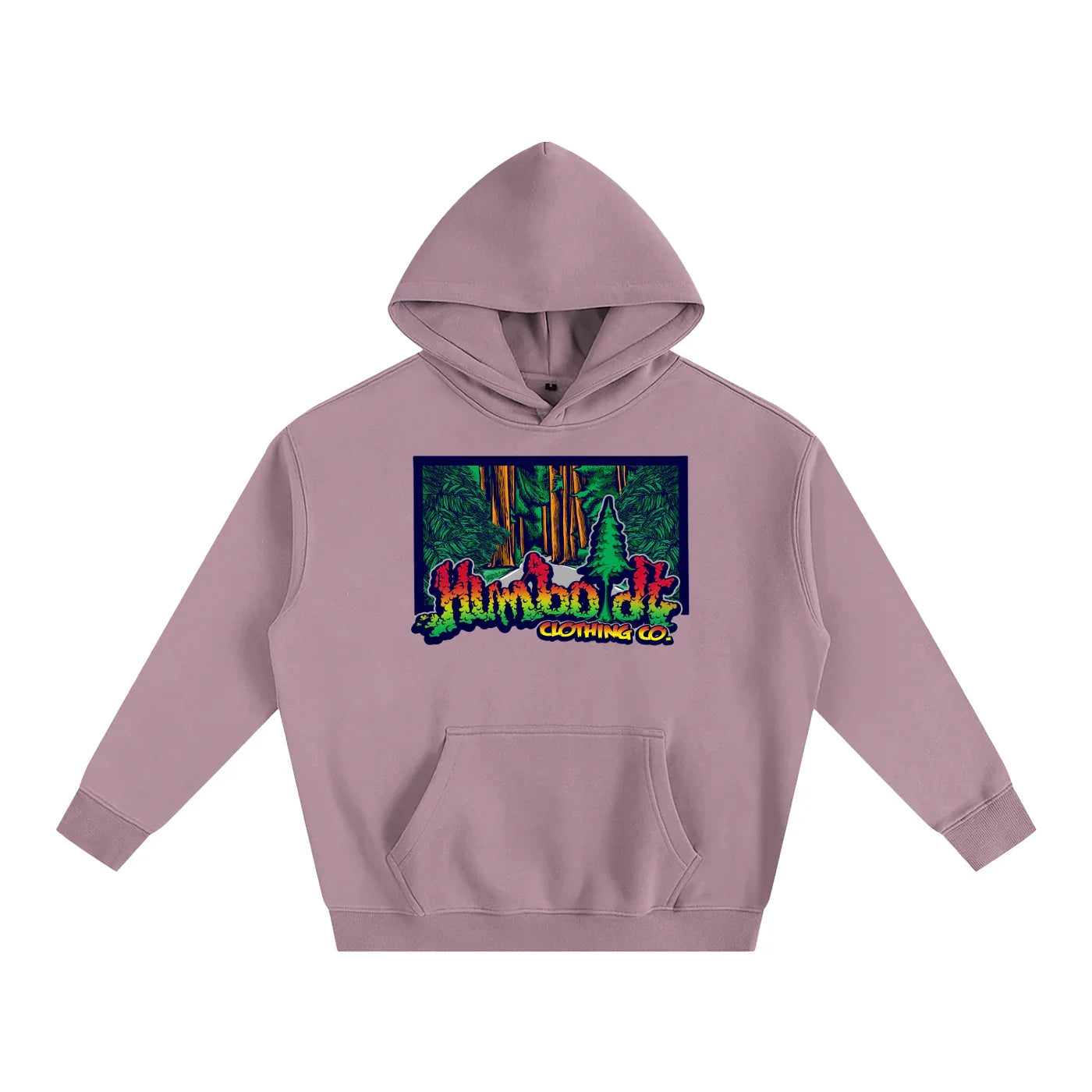 Rasta Forest Oversized Fleeced Pullover Hoodie - CUSTOM ORDER