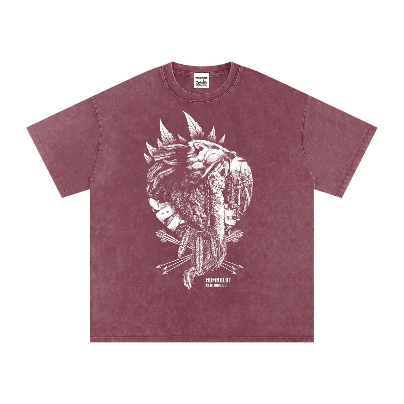 Natural Instinct Snow Washed Oversized Cotton TShirt - CUSTOM orDER