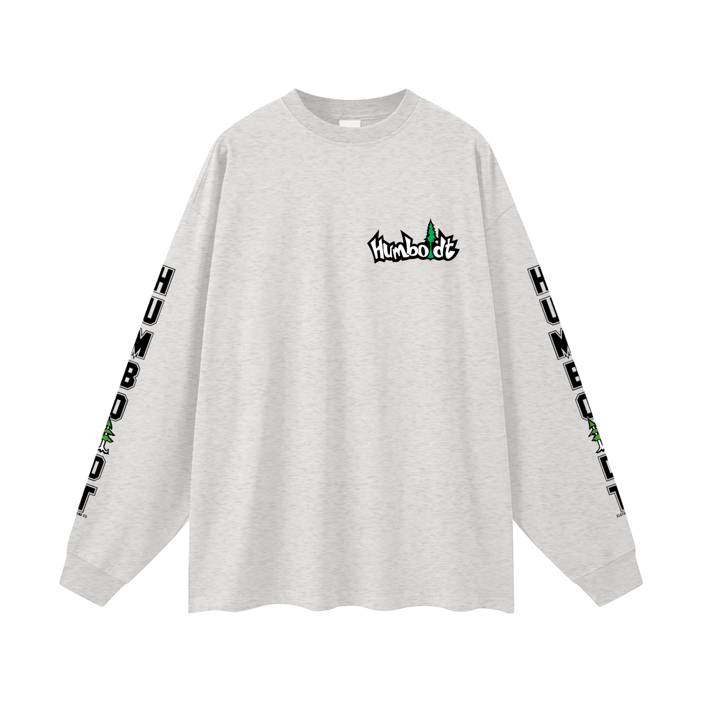 Collegiate Oversized Unisex Long Sleeve Tshirt - CUSTOM ORDER
