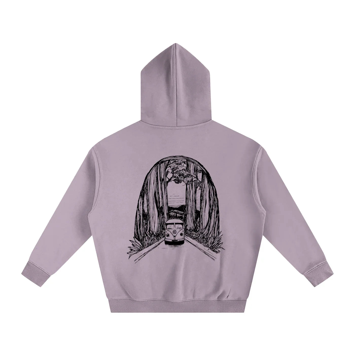Vdub Oversized Fleeced Pullover Hoodie - CUSTOM ORDER