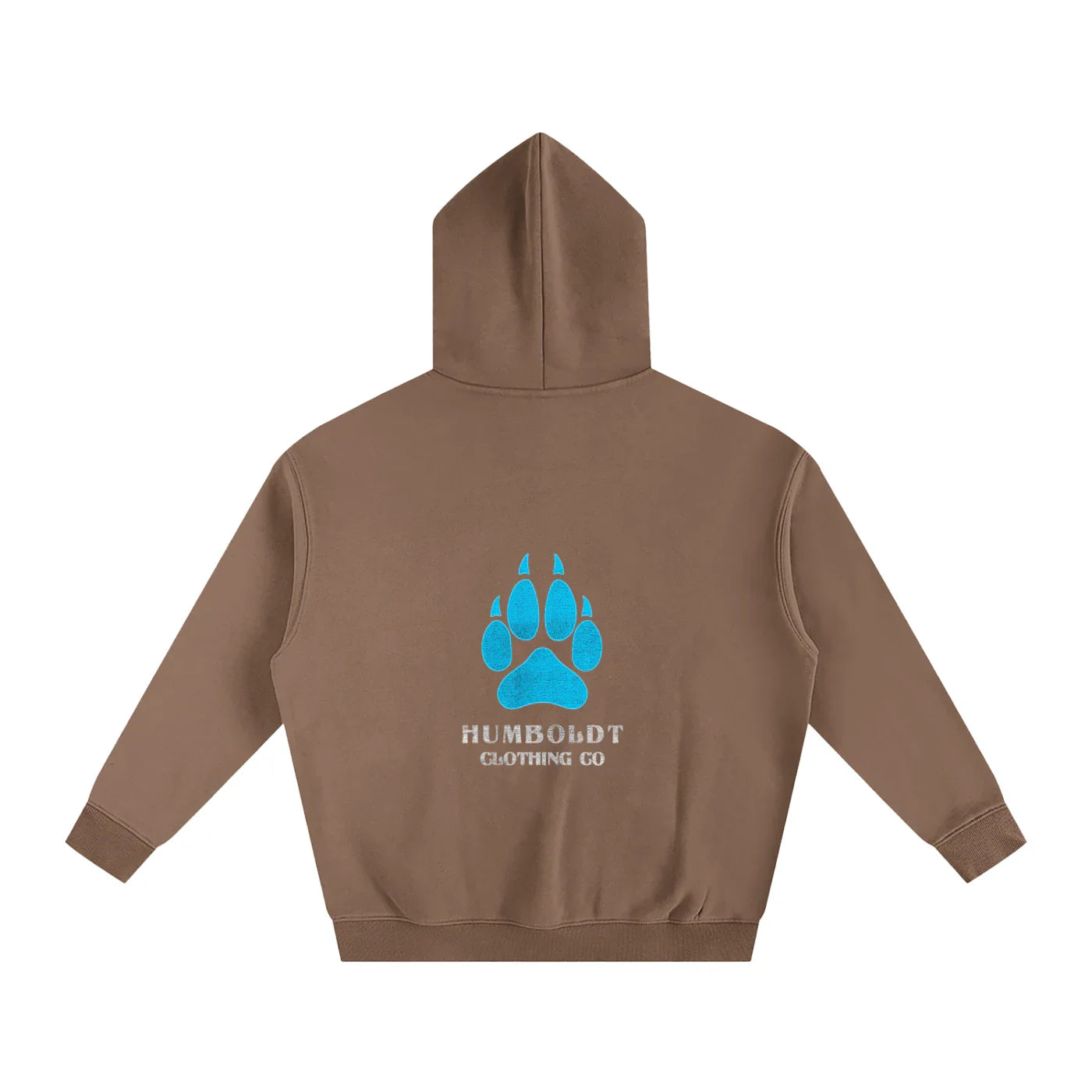 White Wolf Oversized Fleeced Pullover Hoodie - CUSTOM ORDER