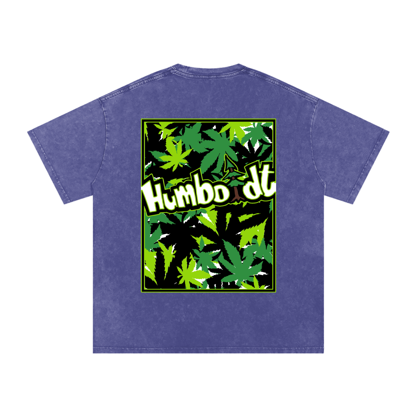 Aloha Humboldt Snow Washed Oversized Cotton TShirt - CUSTOM ORDER