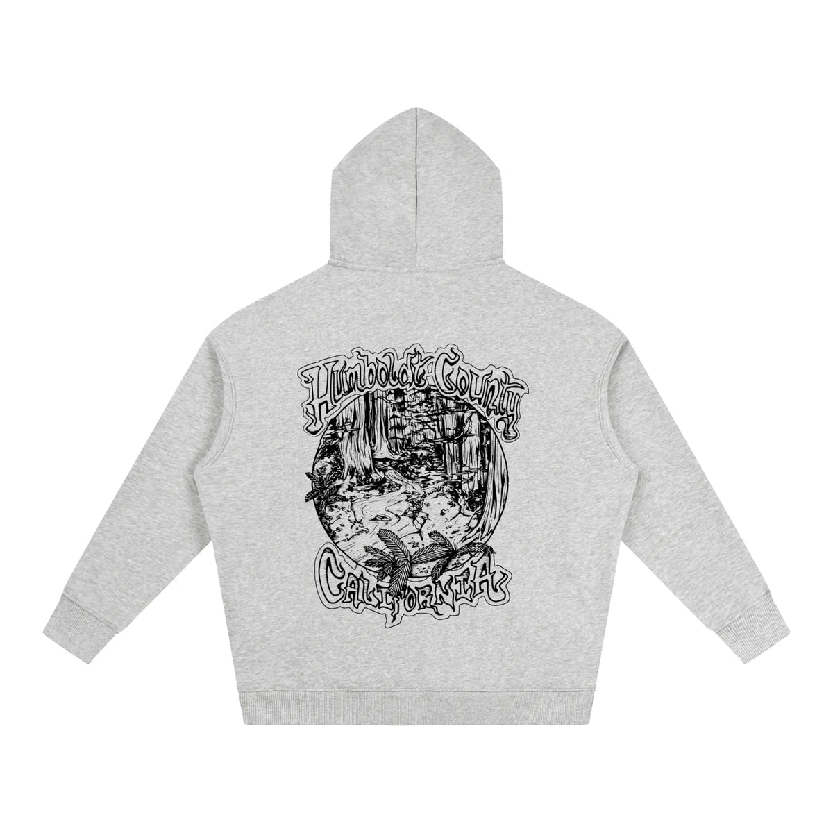 Deep Woods Oversized Fleeced Pullover Hoodie - CUSTOM ORDER