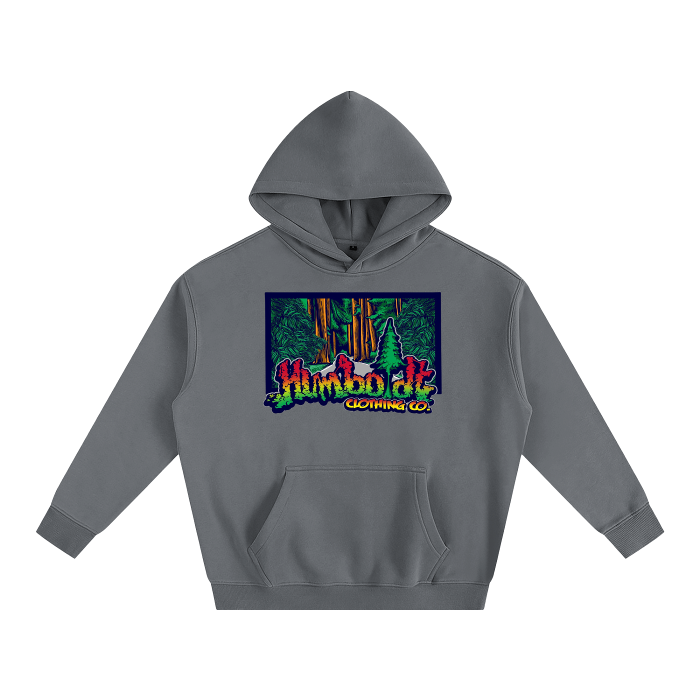 Rasta Forest Oversize Fleeced Hoodie-CUSTOM ORDER