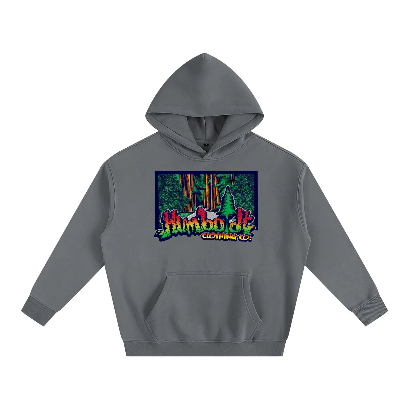 Rasta Forest Oversized Fleeced Pullover Hoodie - CUSTOM ORDER