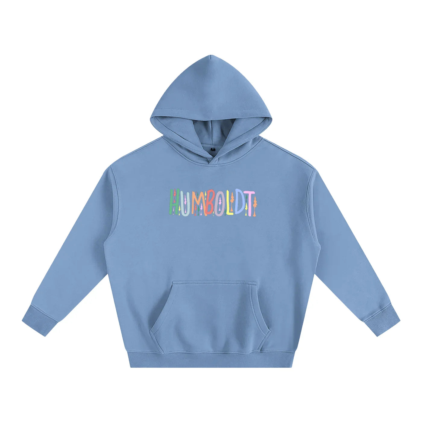 Fun With Color Oversized Fleeced Pullover Hoodie - CUSTOM ORDER