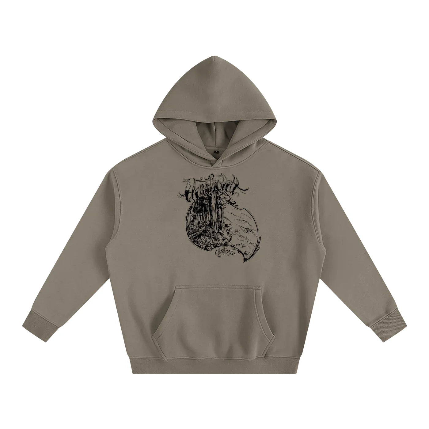 Inked Paradise Oversized Fleeced Pullover Hoodie - CUSTOM ORDER
