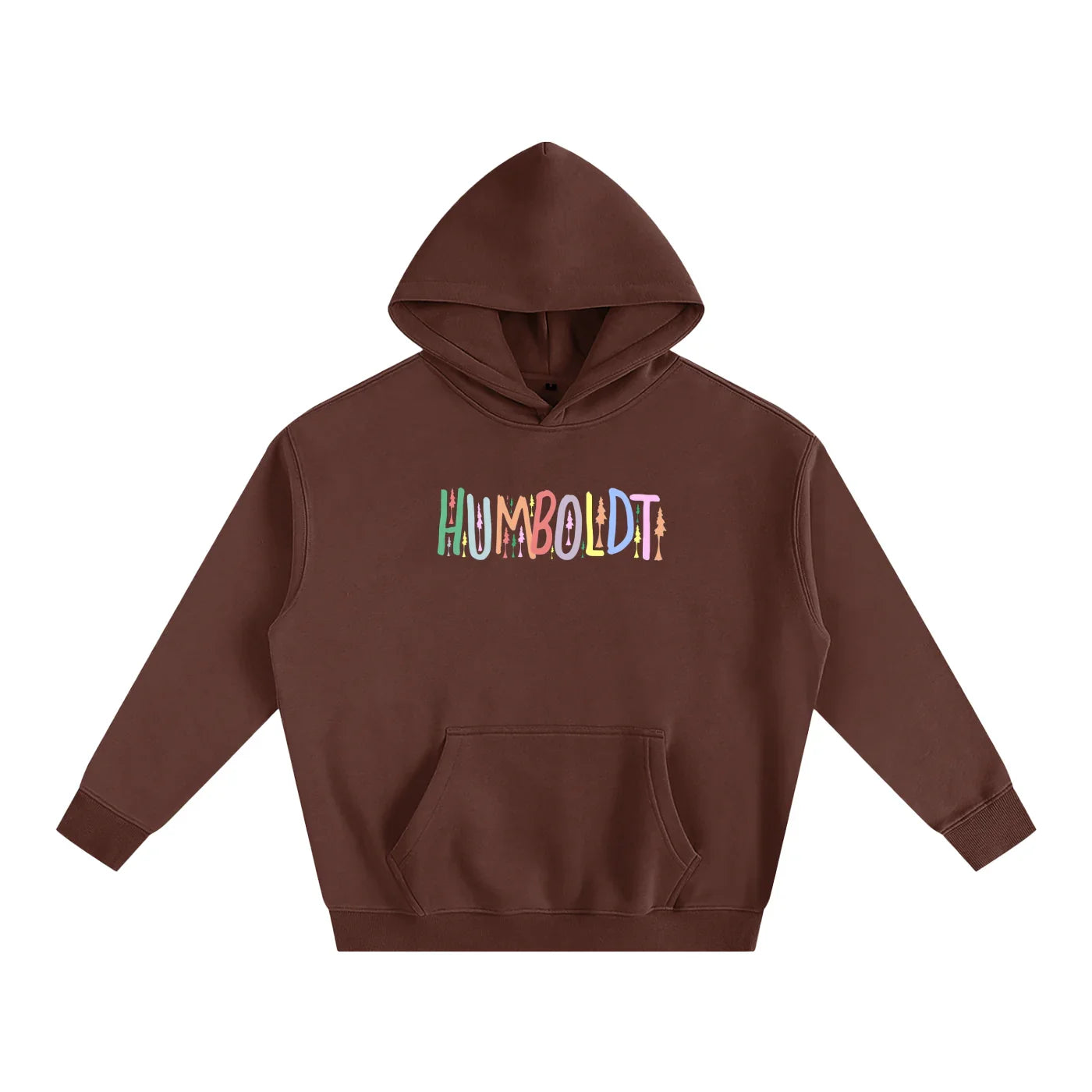 Fun With Color Oversized Fleeced Pullover Hoodie - CUSTOM ORDER