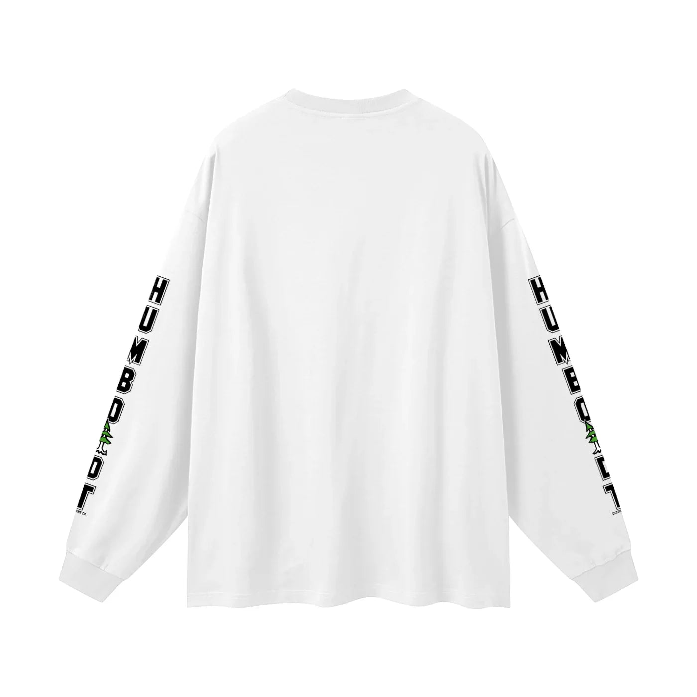 Collegiate Oversized Unisex Long Sleeve Tshirt - CUSTOM ORDER