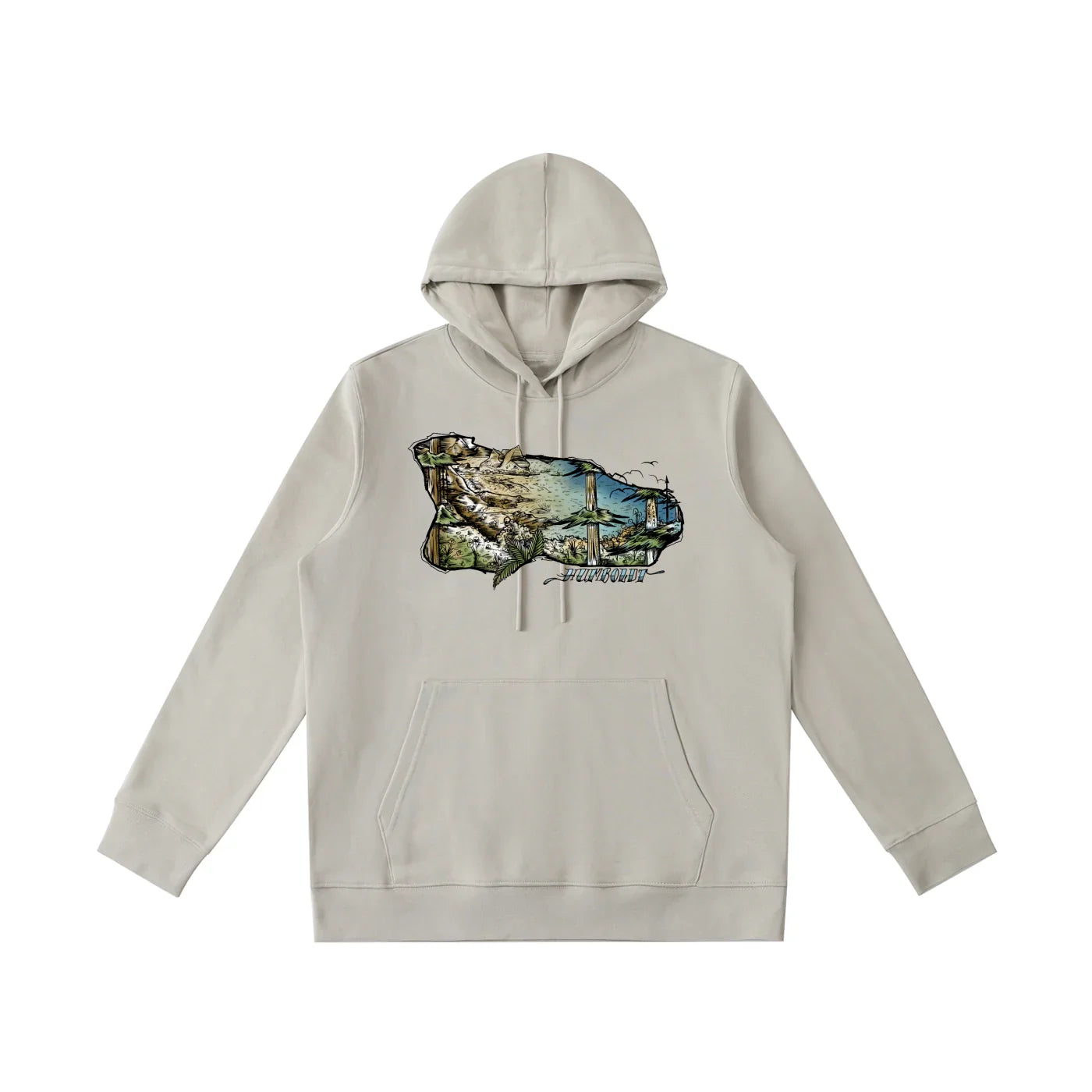 Redwoods to The Sea Essential Oversized Pullover Hoodie - CUSTOM ORDER
