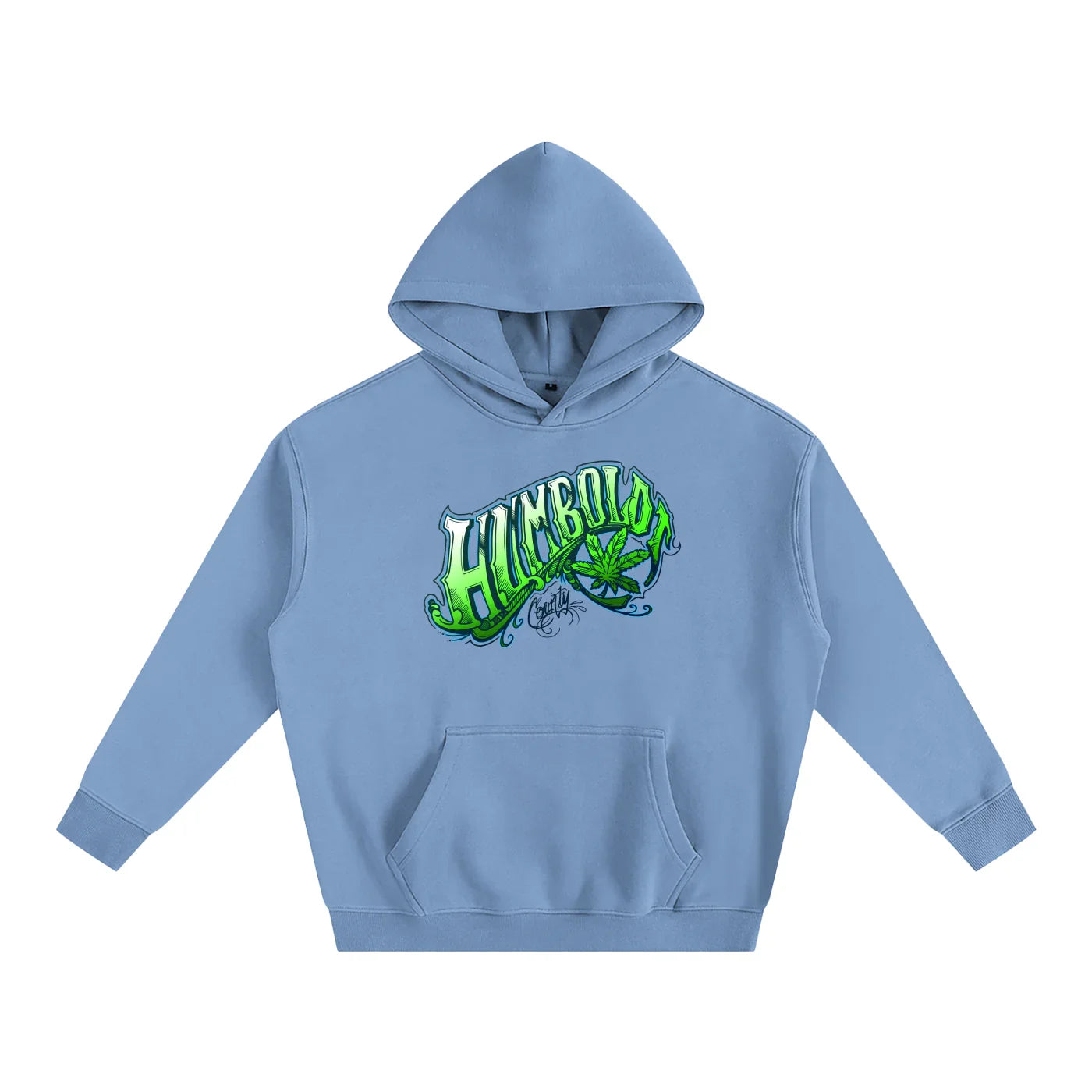 Humboldt Cannabis Oversize Fleeced Pullover Hoodie - CUSTOM ORDER