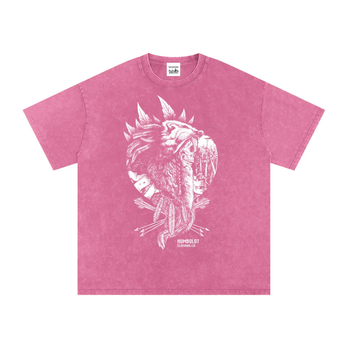 Natural Instinct Snow Washed Oversized Cotton TShirt - CUSTOM orDER