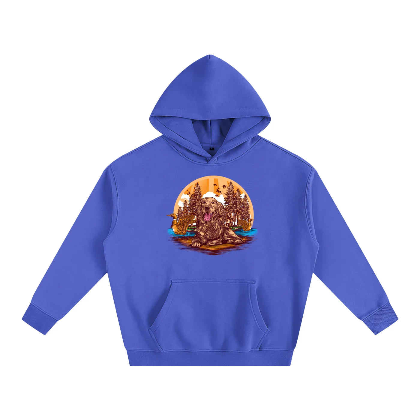 Retriever Oversized Fleeced Pullover Hoodie - CUSTOM ORDER