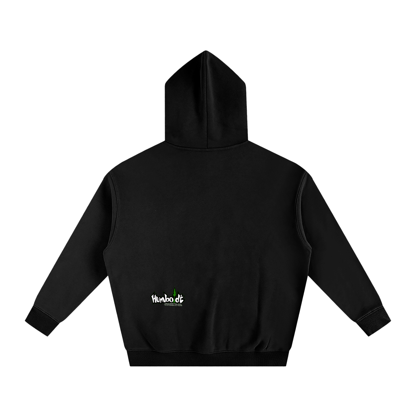 Scrolly Oversized Fleeced Pullover Hoodie - CUSTOM ORDER