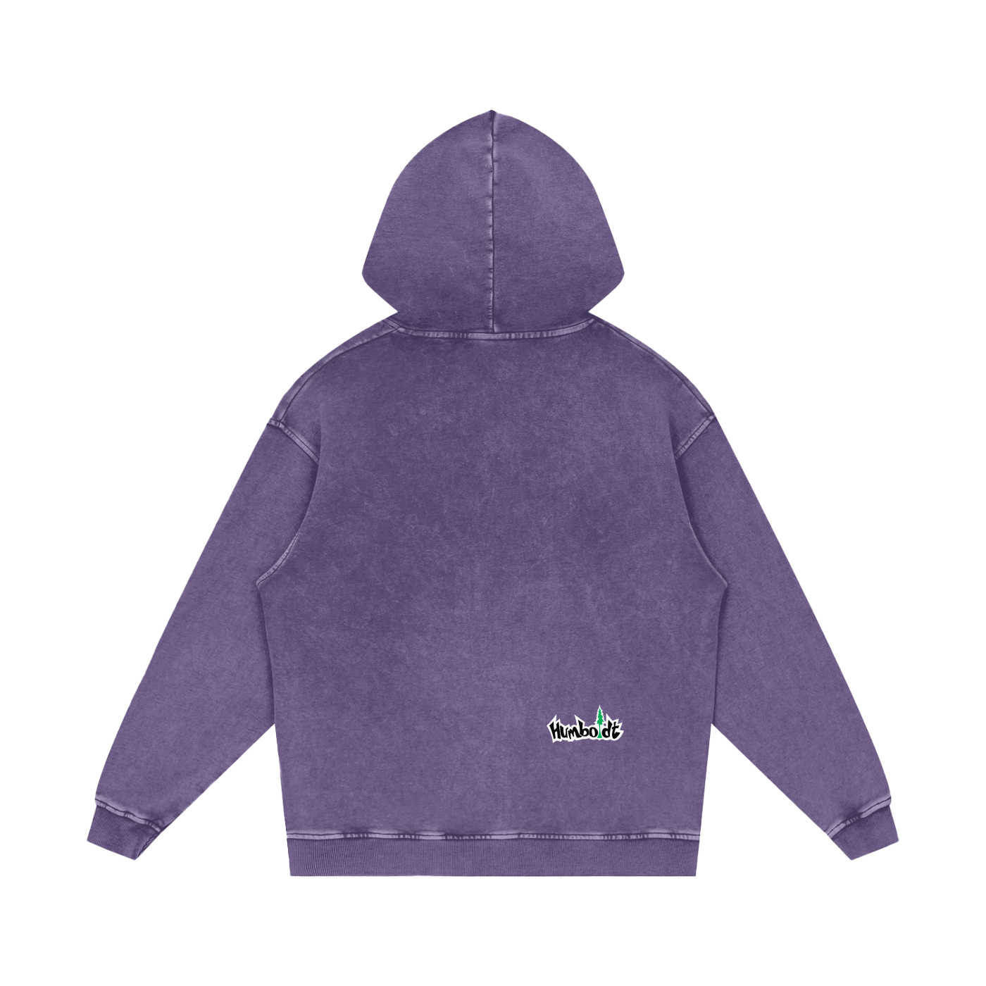 Hearts and Dagger Snow Washed Loose Cotton Pullover Hoodie - CUSTOM ORDER
