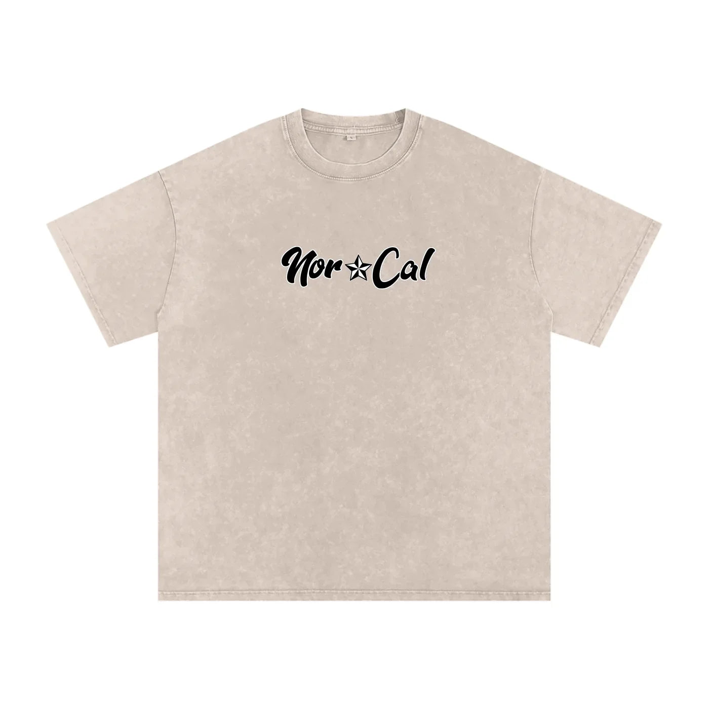 Norcal Acid Wash Oversize TShirt - CUSTOM ORDER