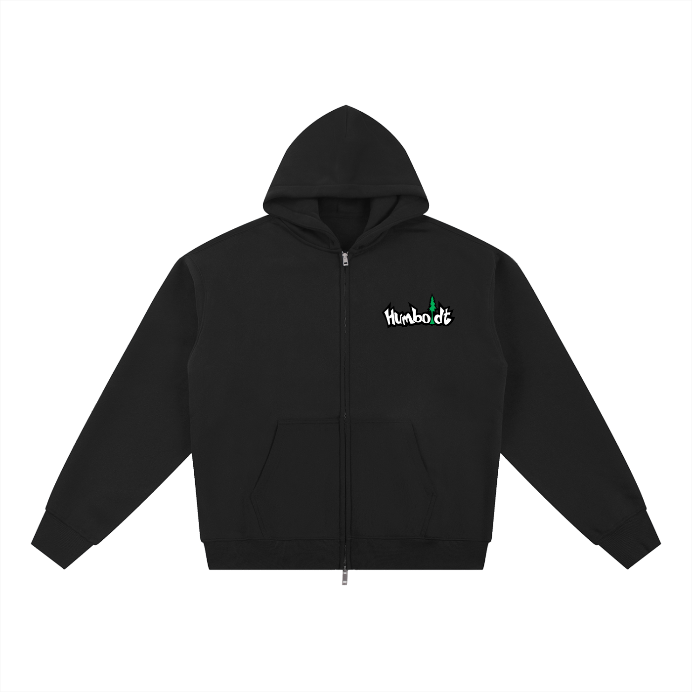 Treelogo Essential Fleece Zip-Through Hoodie-CUSTOM ORDER