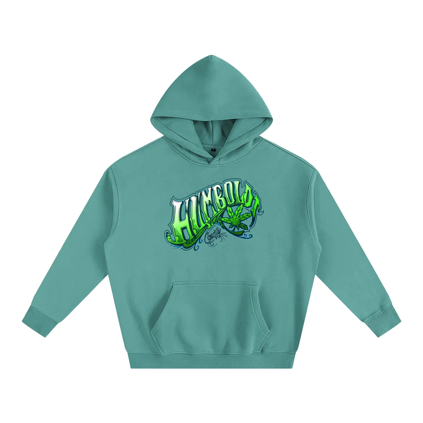 Humboldt Cannabis Oversize Fleeced Pullover Hoodie - CUSTOM ORDER