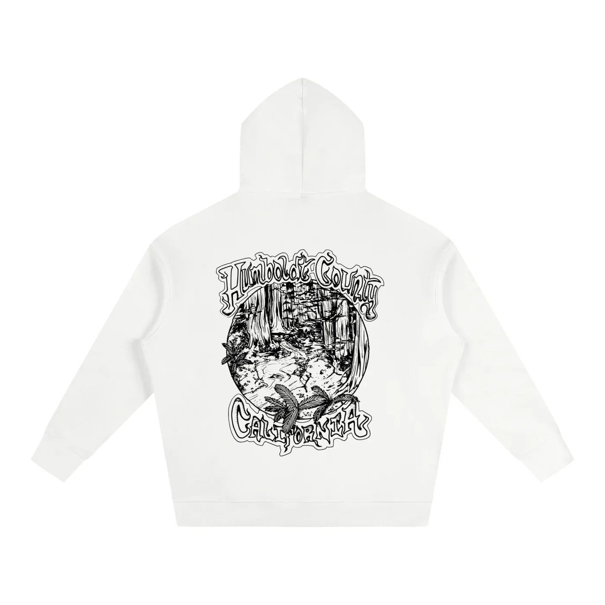 Deep Woods Oversized Fleeced Pullover Hoodie - CUSTOM ORDER