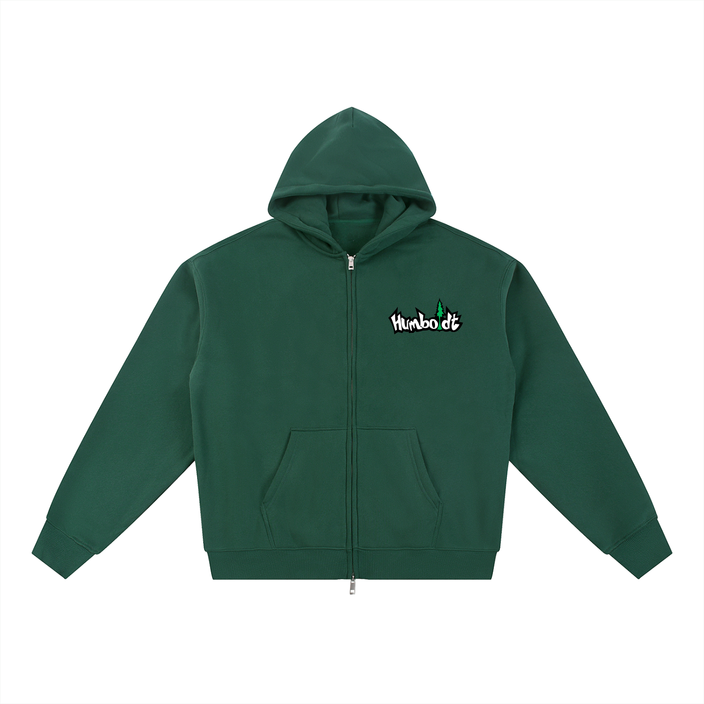 Treelogo Essential Fleece Zip-Through Hoodie-CUSTOM ORDER