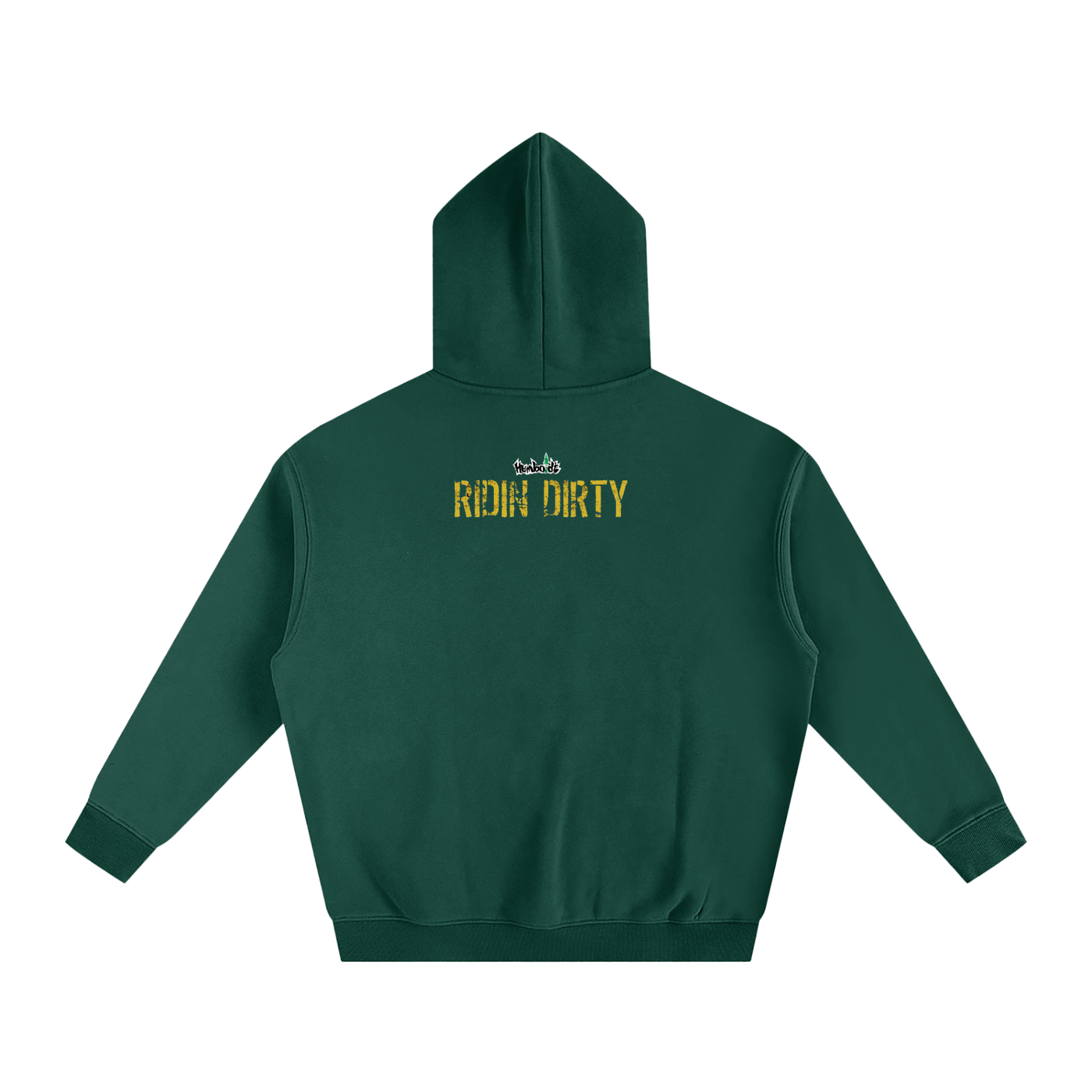 Ridin Dirty Oversize Fleeced Hoodie-CUSTOM ORDER