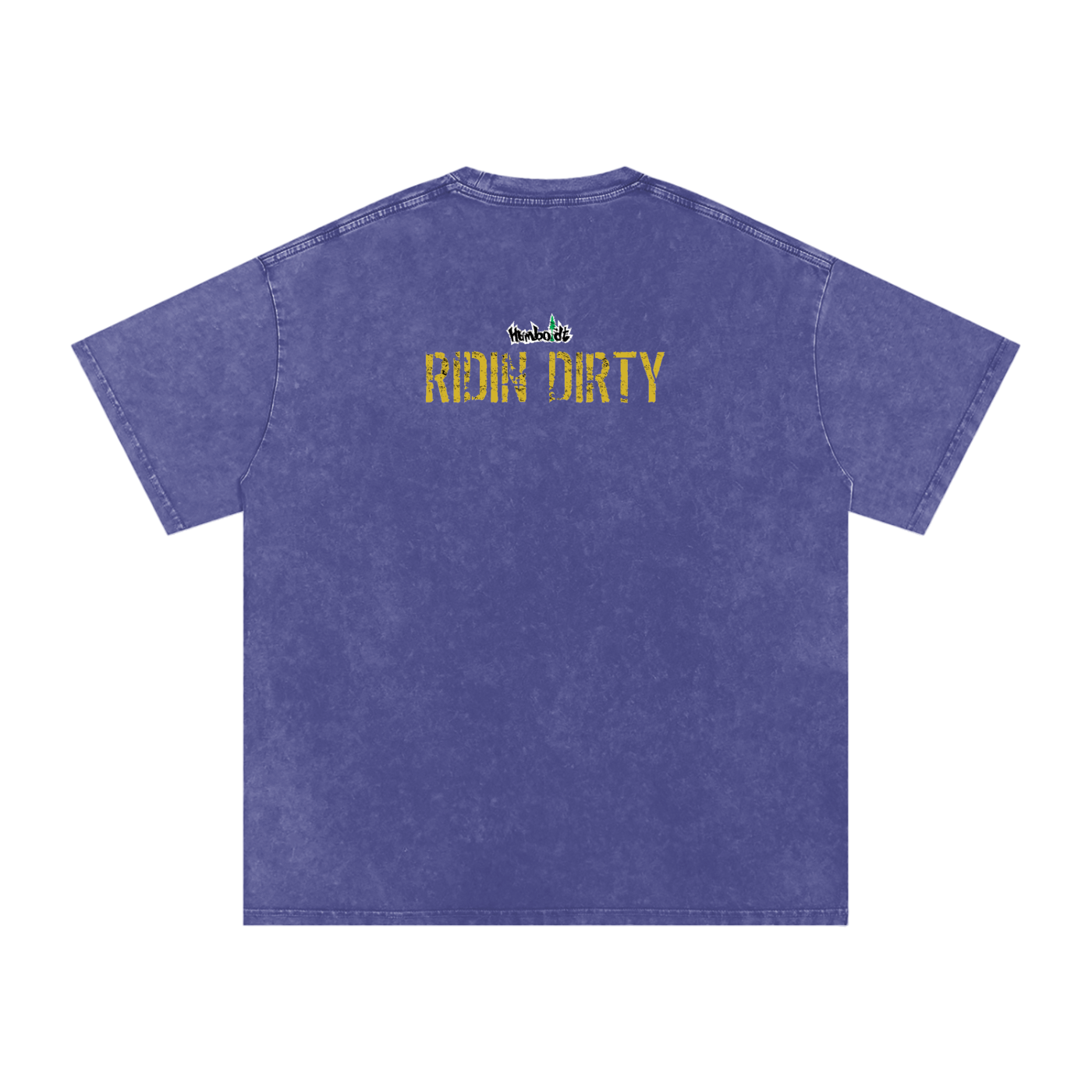 Ridin Dirty Snow Washed Oversized Cotton TShirt - CUSTOM ORDER