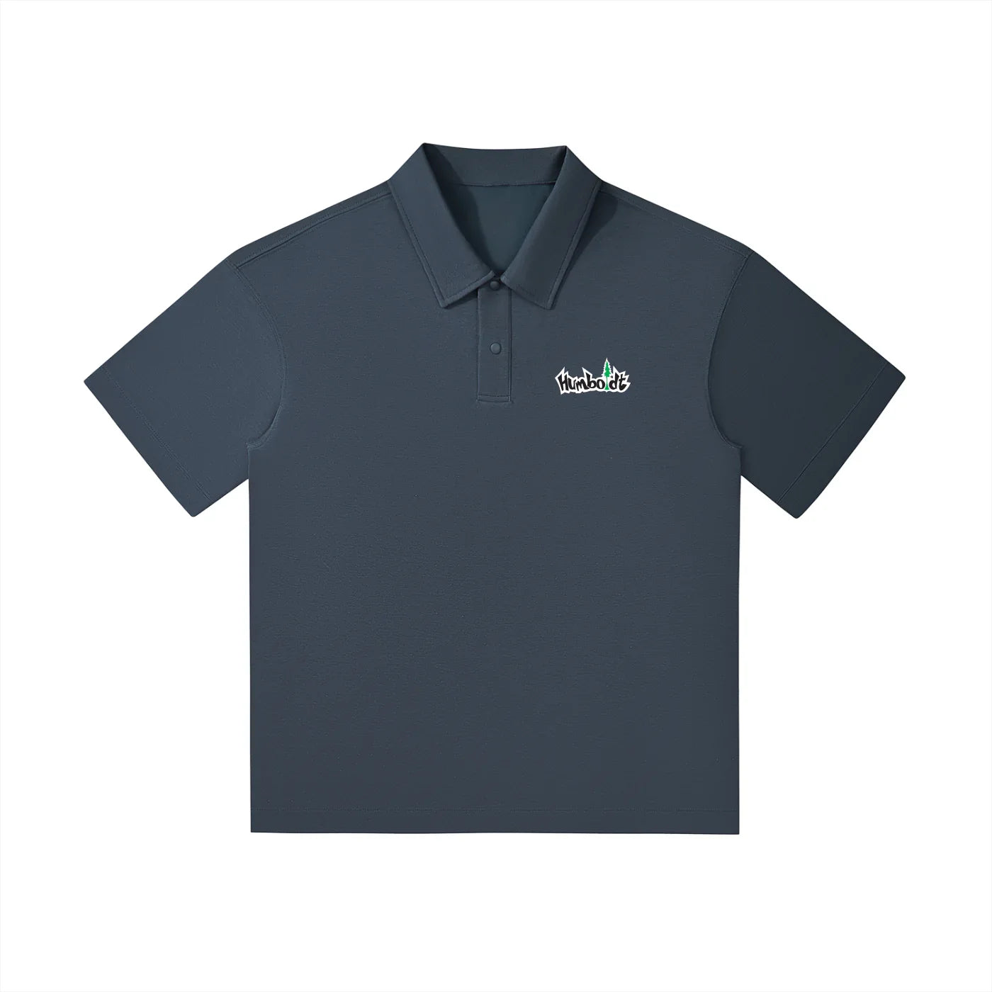 Treelogo Drop Shoulder Short-Sleeve Polo Tshirt - CUSTOM ORDER