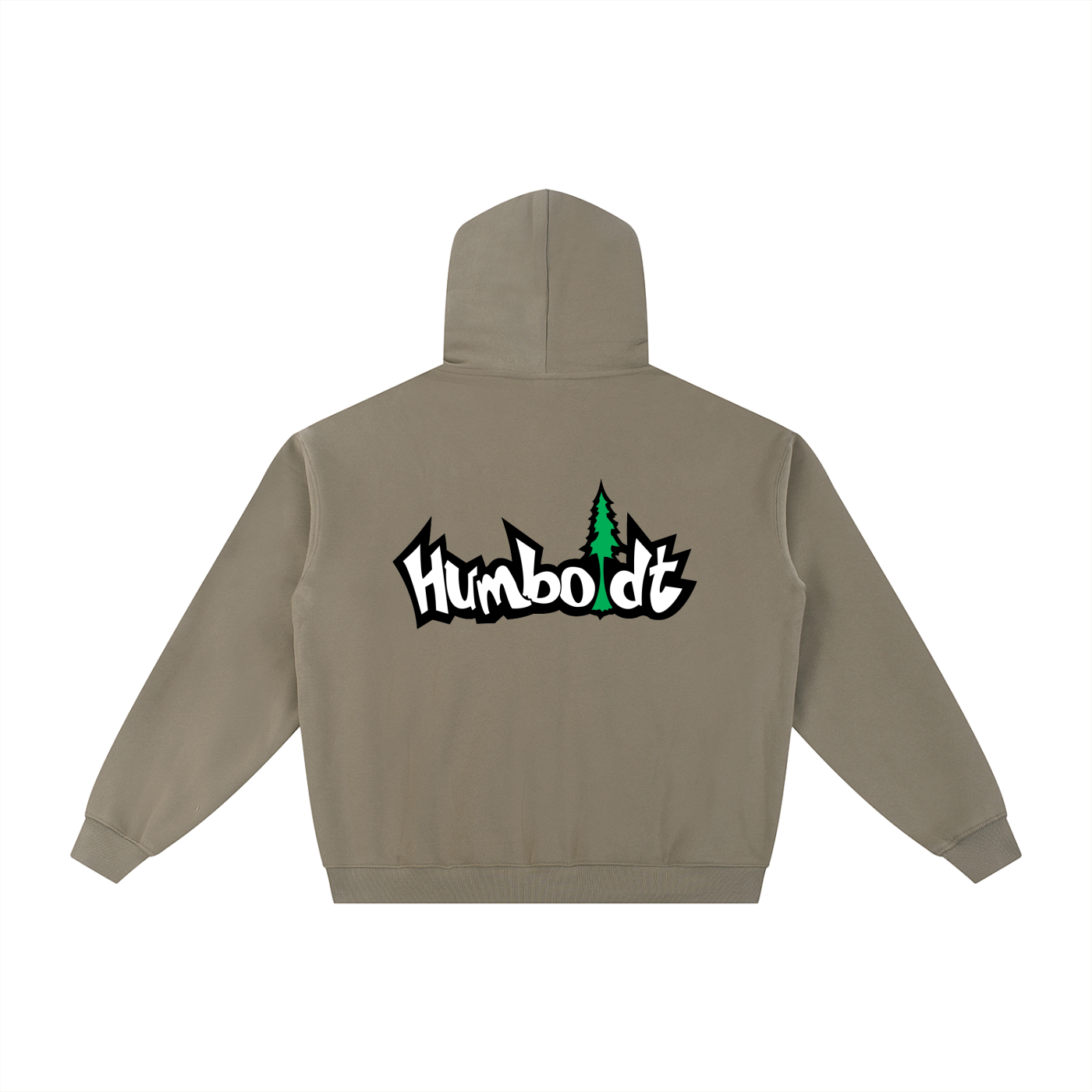 Treelogo Essential Fleece Zip-Through Hoodie-CUSTOM ORDER