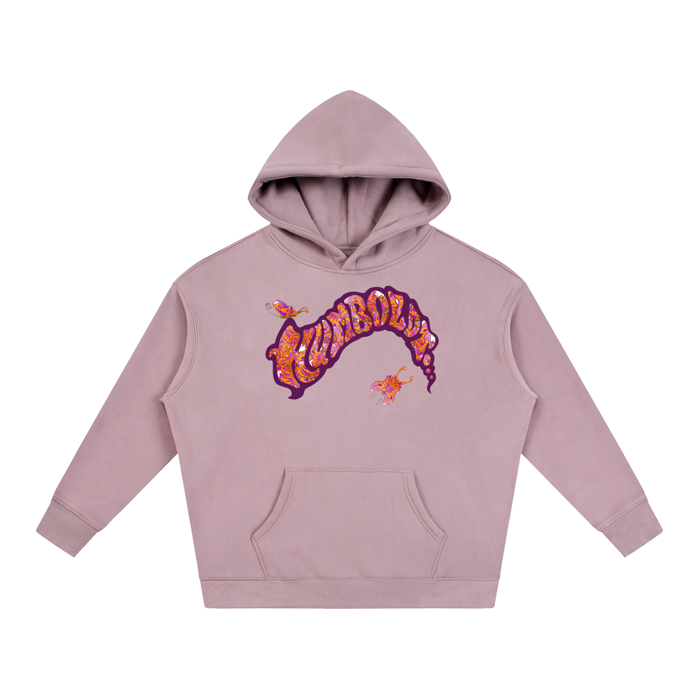 Humboldt Butterfly Oversize Fleeced Pullover Hoodie - CUSTOM ORDER