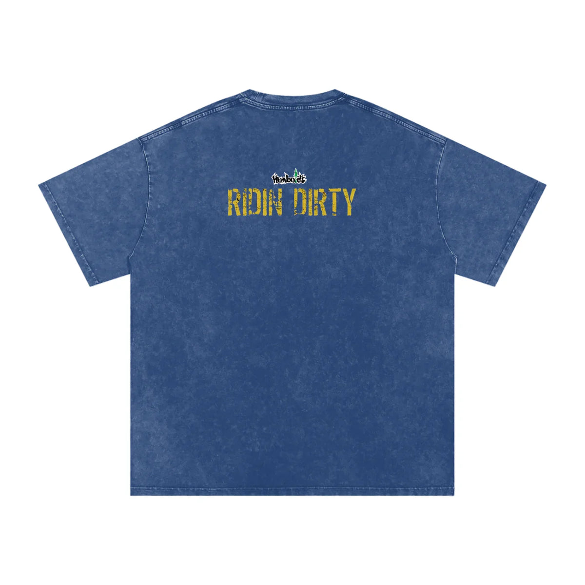 Ridin Dirty Snow Washed Oversized Cotton TShirt - CUSTOM ORDER