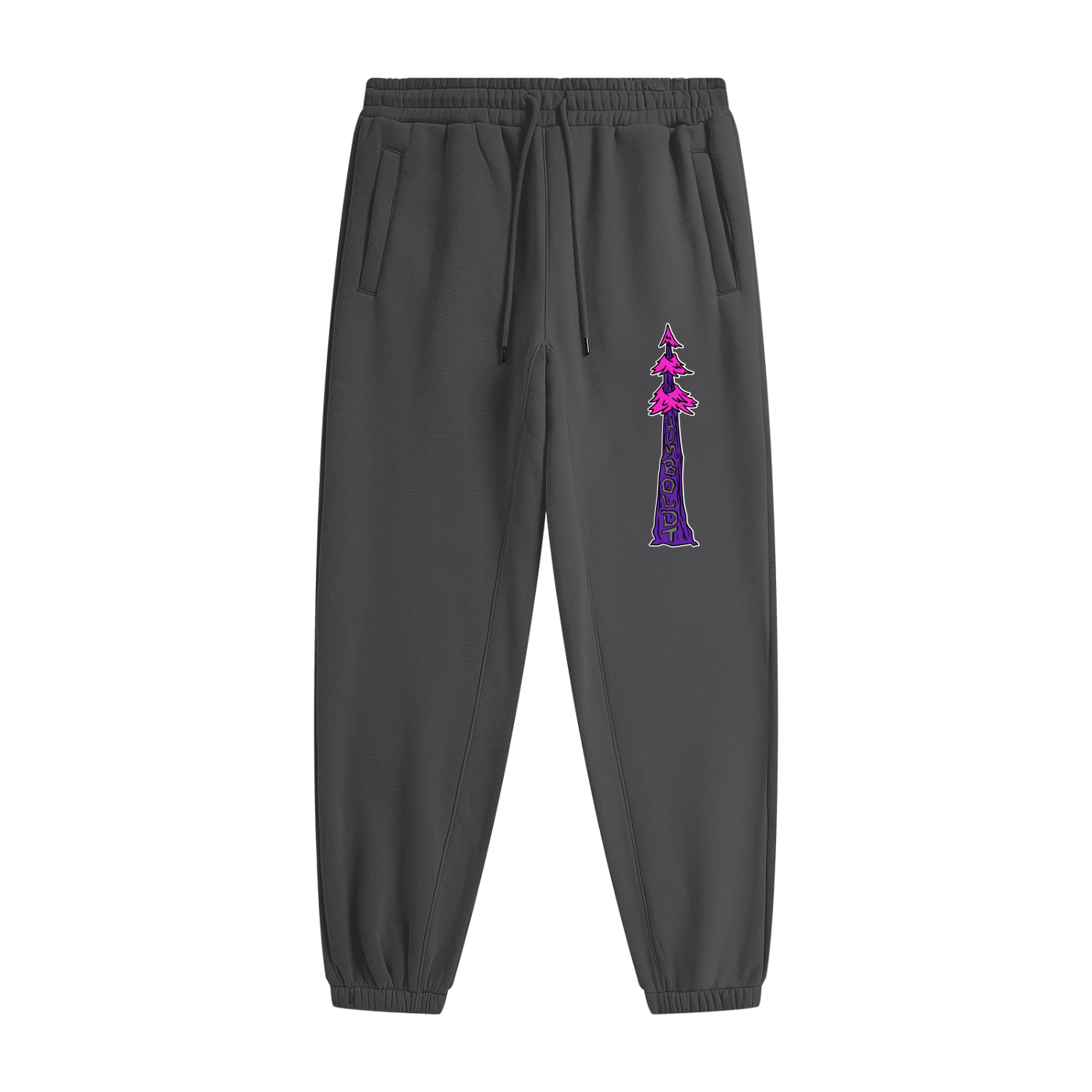 Avenue Unisex Heavyweight Fleece Jogger Sweatpants Pink/Purple Colorway - CUSTOM ORDER