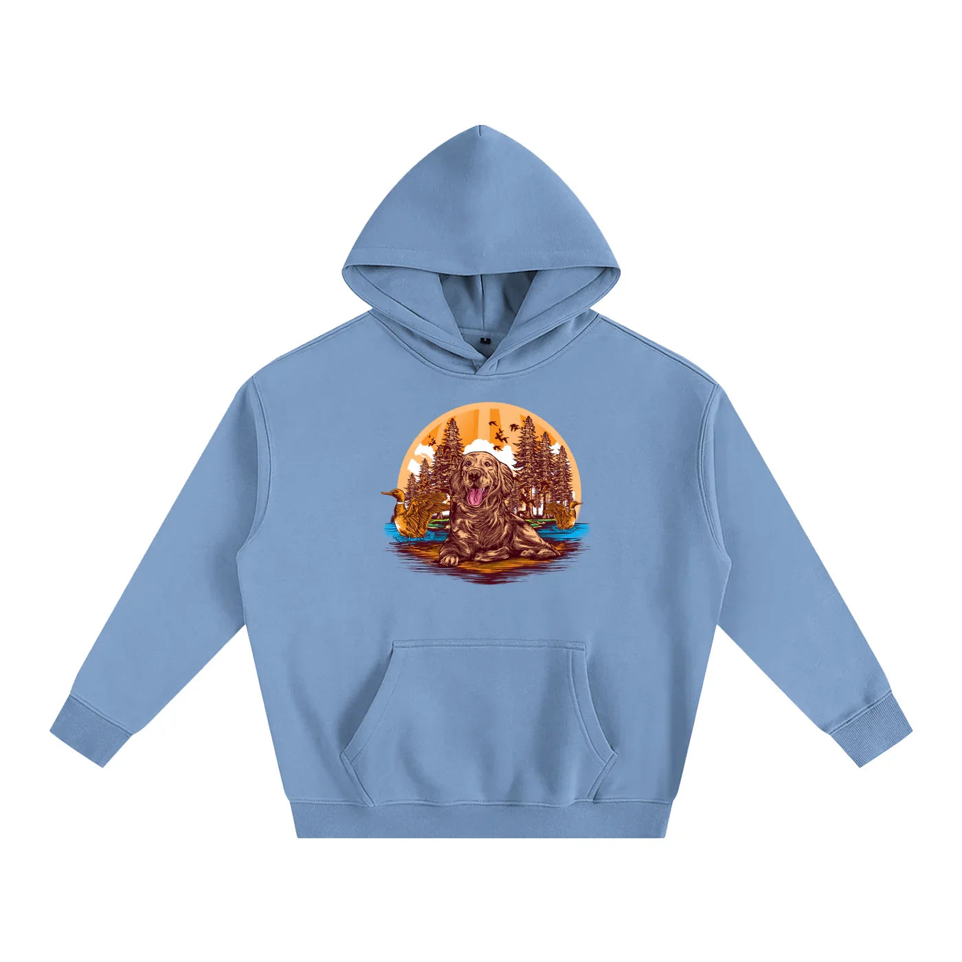 Retriever Oversized Fleeced Pullover Hoodie - CUSTOM ORDER