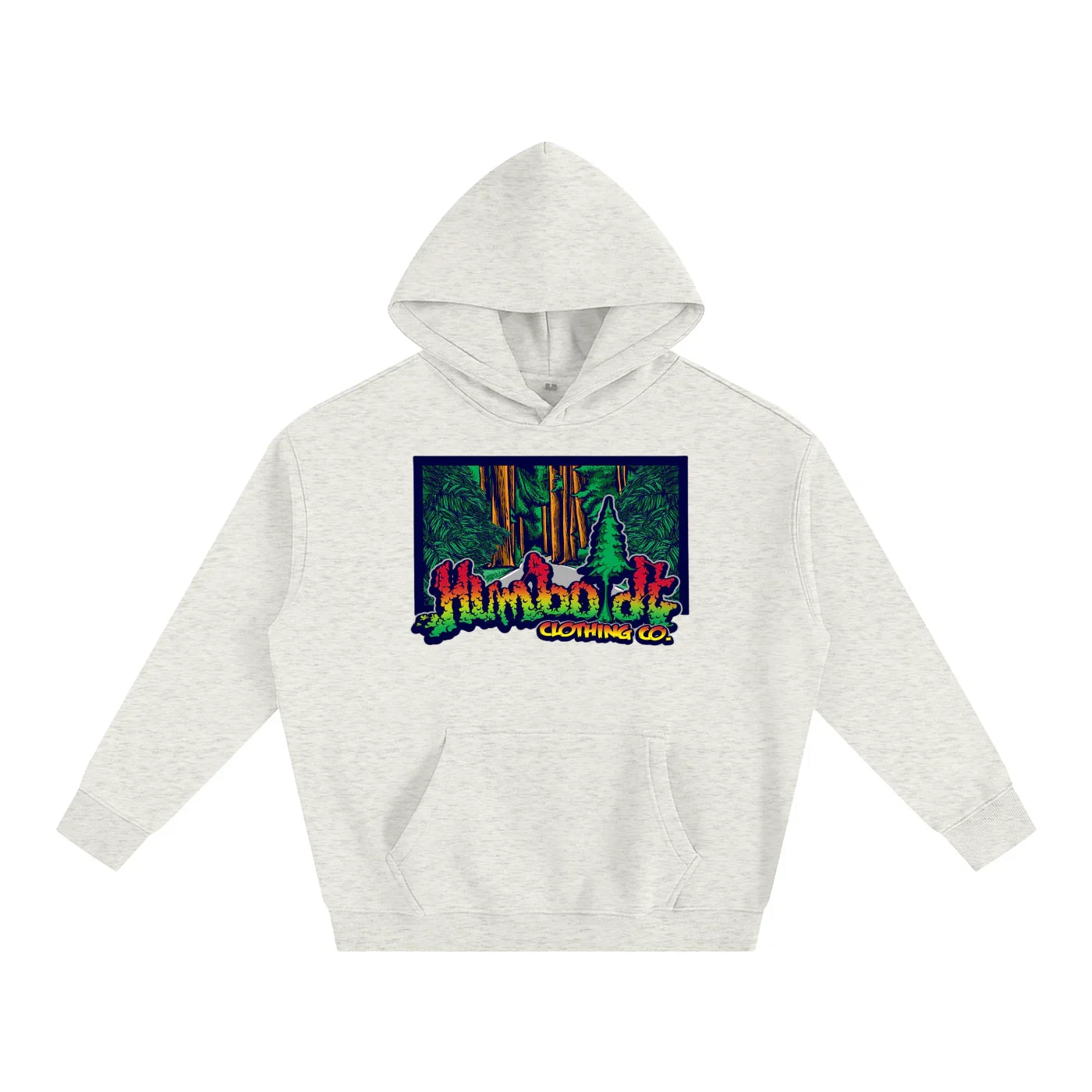 Rasta Forest Oversized Fleeced Pullover Hoodie - CUSTOM ORDER
