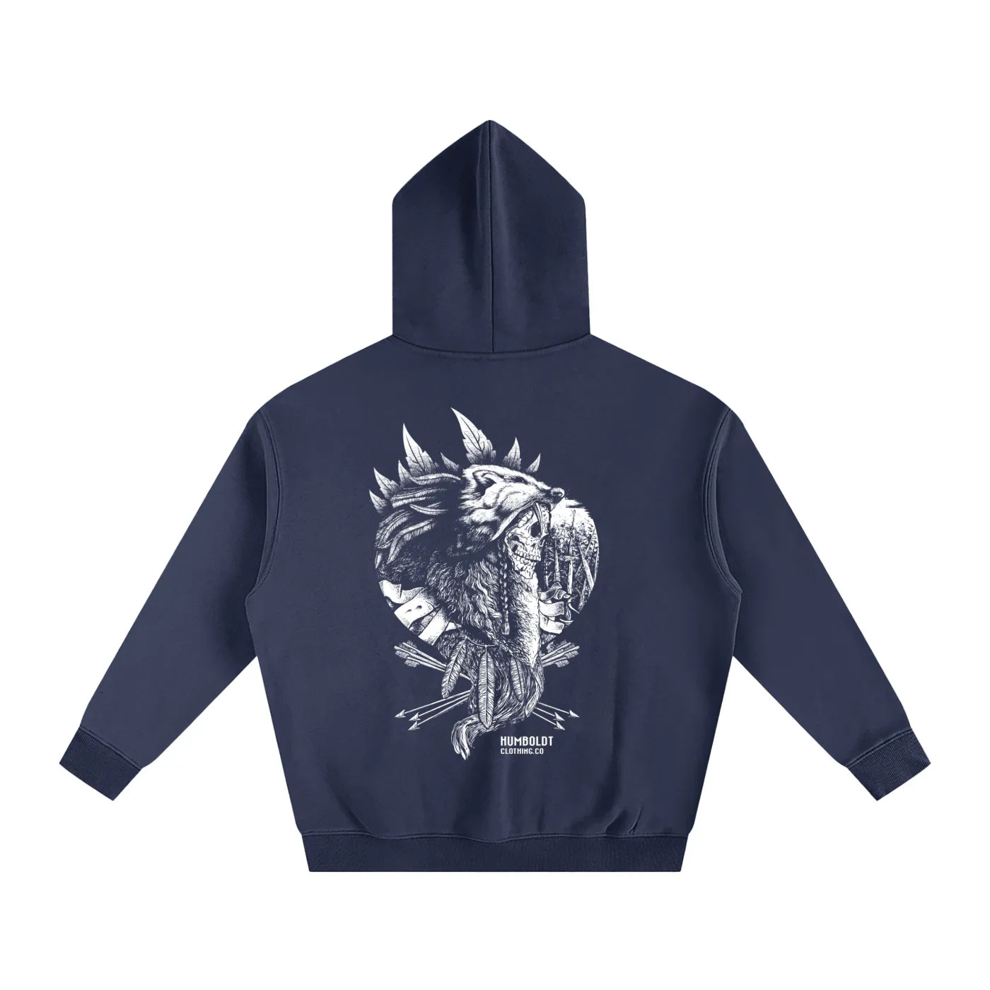 Natural Instinct Oversized Fleeced Pullover Hoodie - CUSTOM ORDER