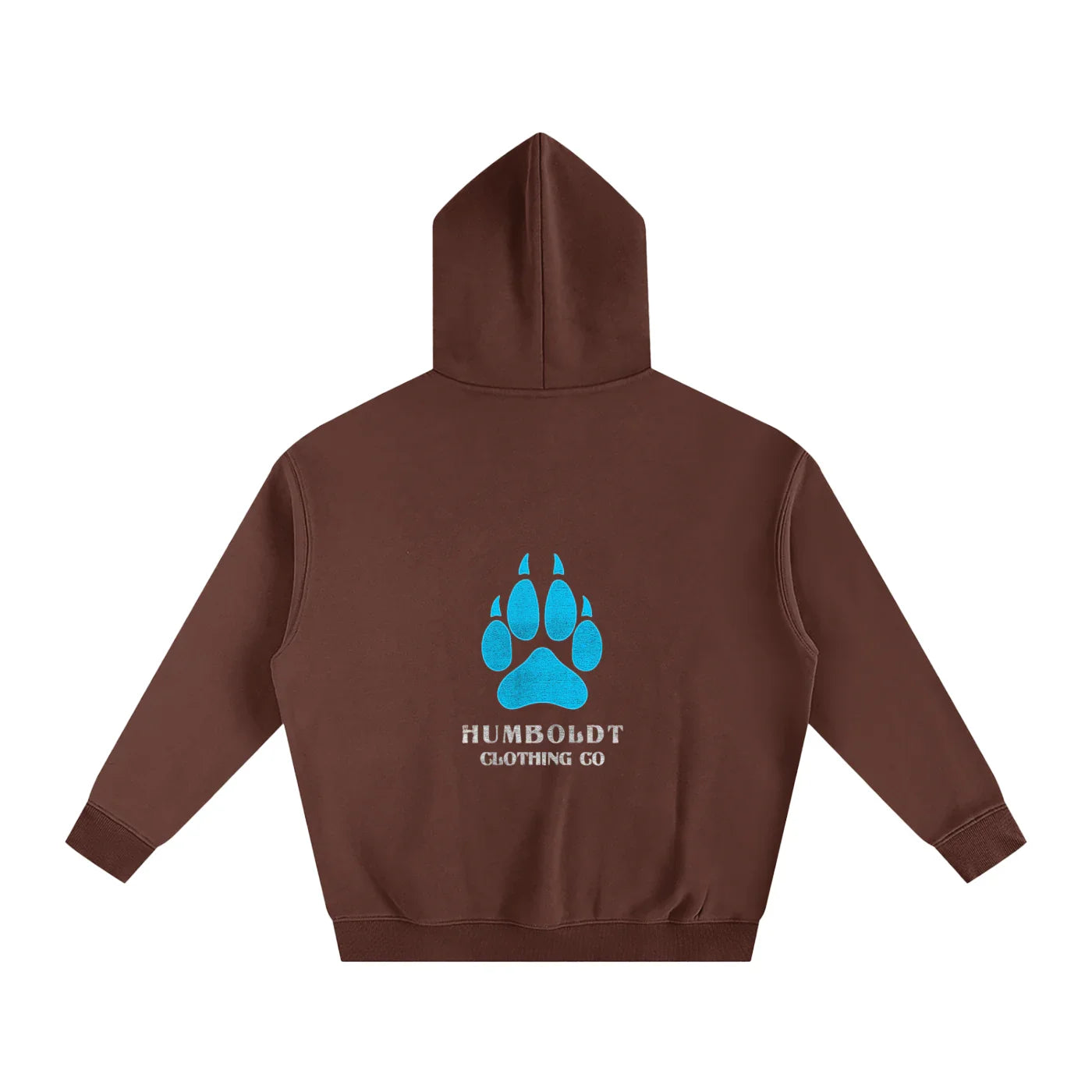 White Wolf Oversized Fleeced Pullover Hoodie - CUSTOM ORDER