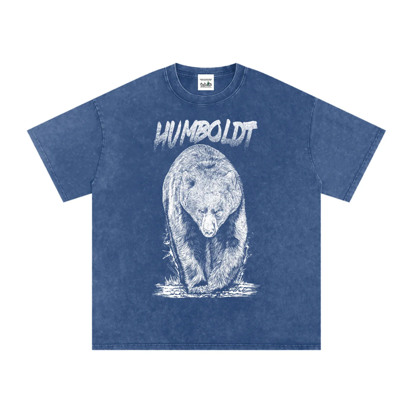 Bear Country Snow Washed Oversized Cotton TShirt - CUSTOM ORDER