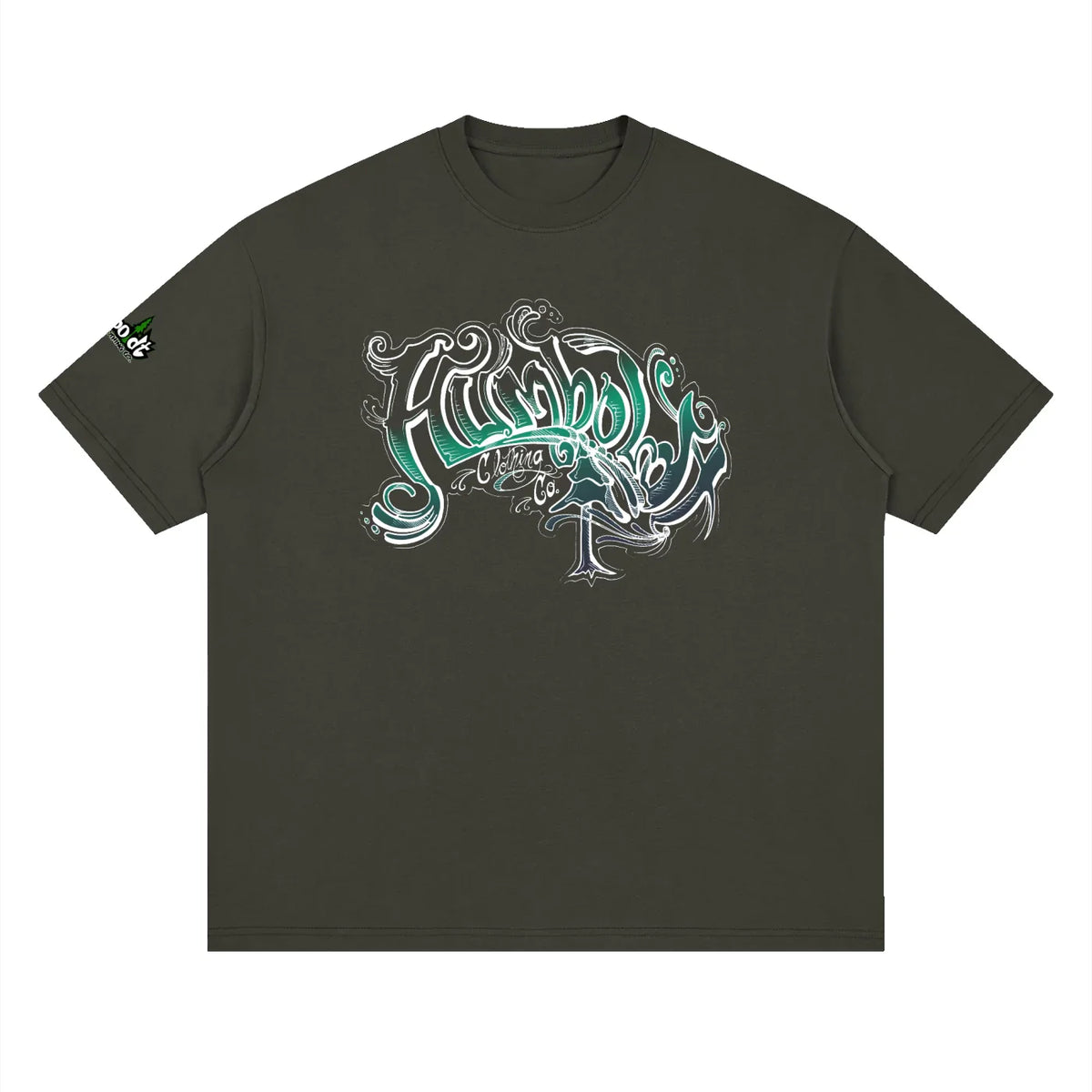 Scrolly Streetwear Loose Drop Shoulder TShirt - CUSTOM ORDER