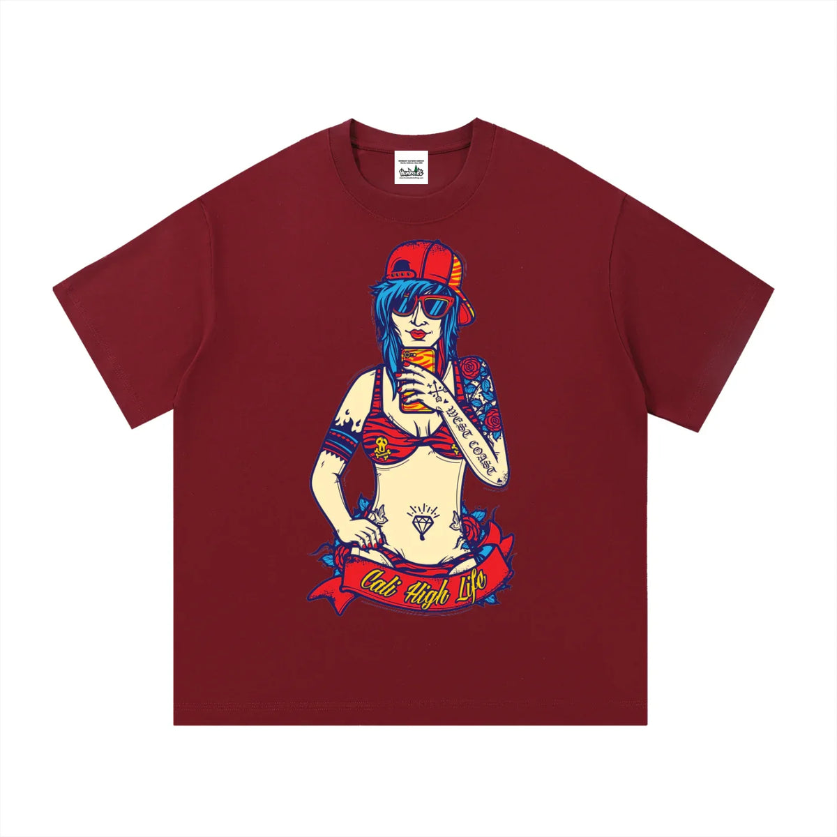 Cali Girl Essential Cotton TShirt- CUSTOM ORDER