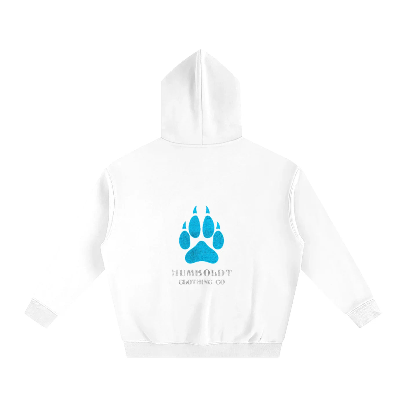 White Wolf Oversized Fleeced Pullover Hoodie - CUSTOM ORDER