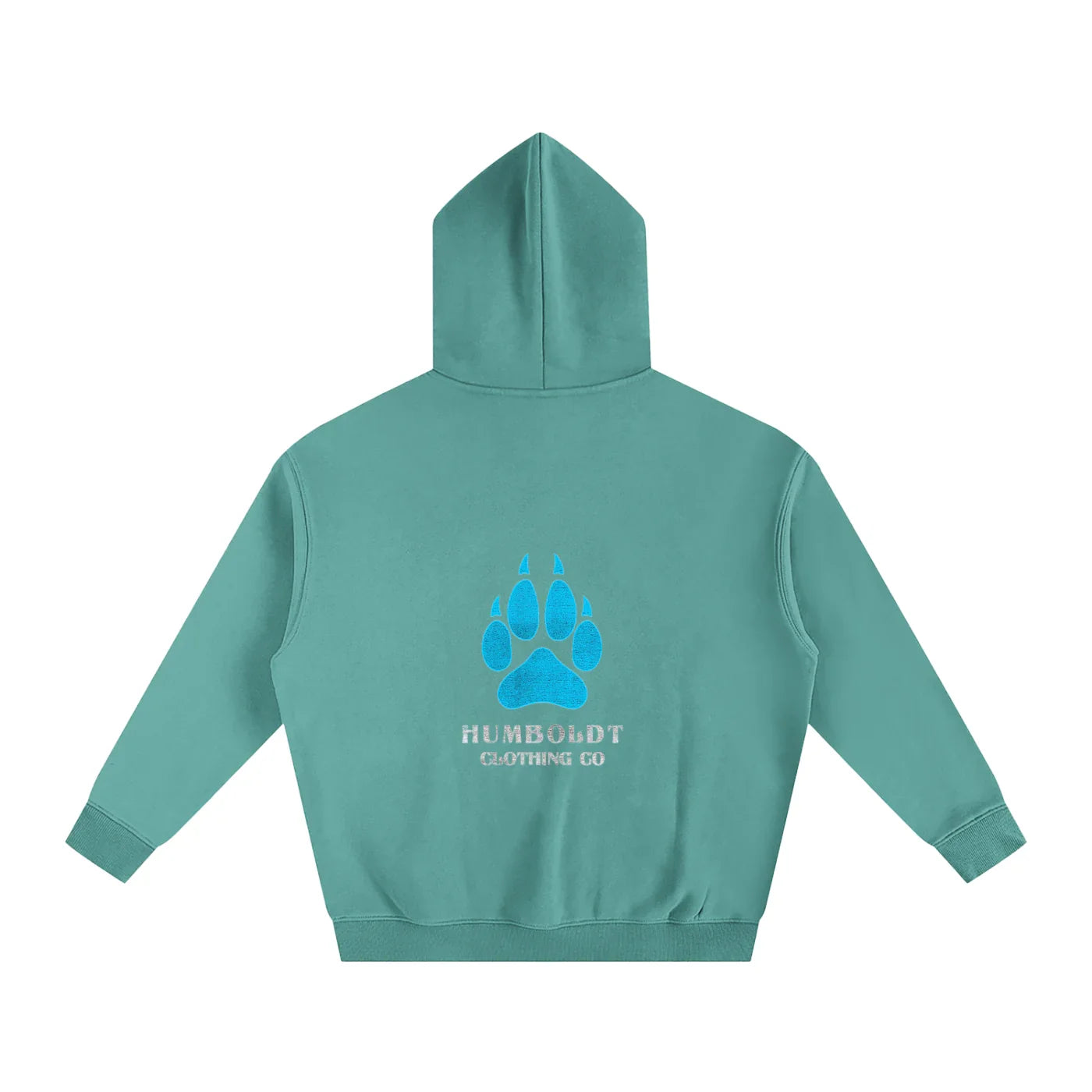 White Wolf Oversized Fleeced Pullover Hoodie - CUSTOM ORDER