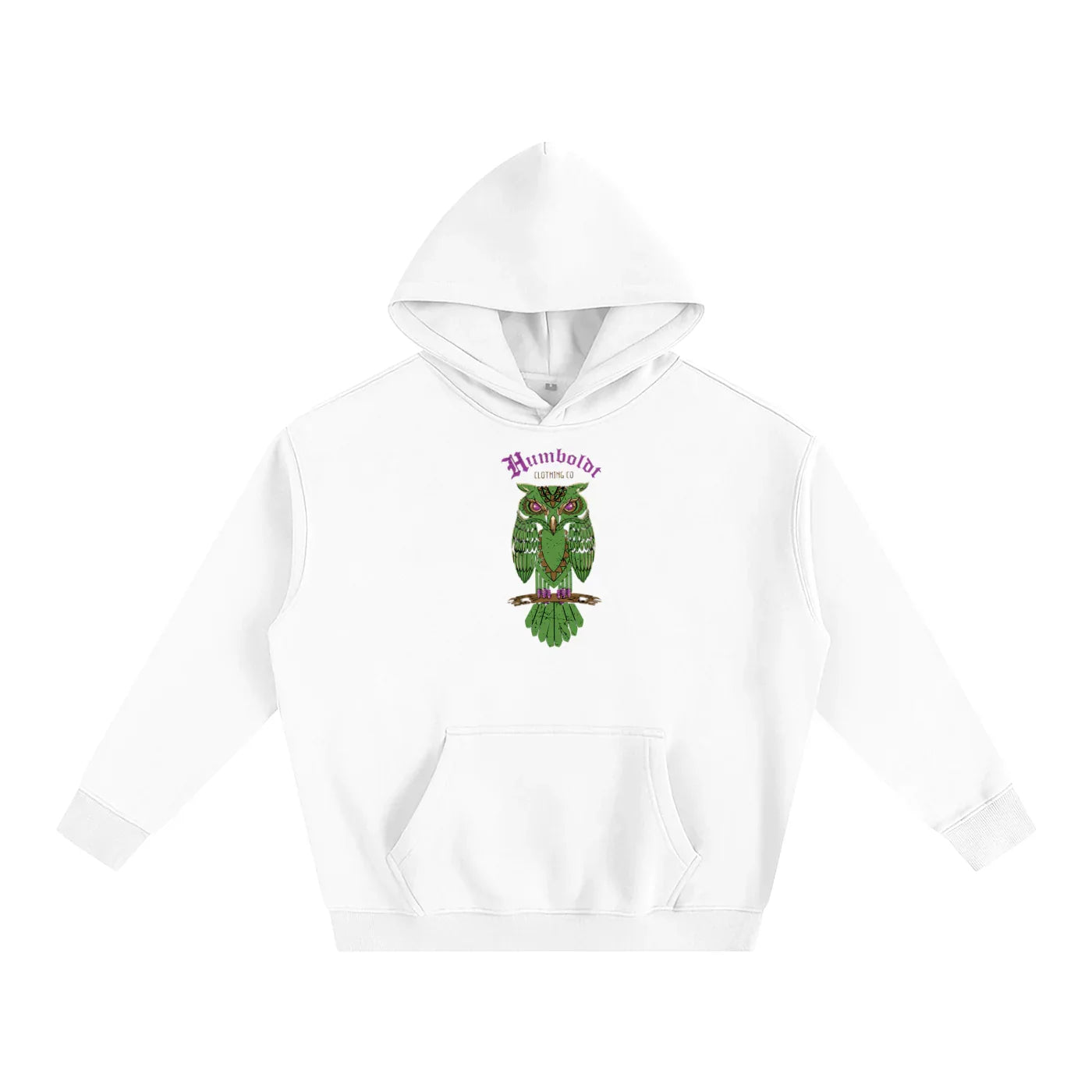 Mystic Forest Owl Oversize Fleeced Pullover Hoodie - CUSTOM ORDER
