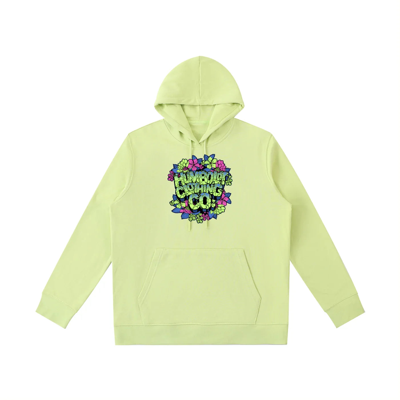 Floral Bloom Essential Oversized Pullover Hoodie - CUSTOM ORDER
